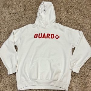 White Lifeguard Sweatshirt